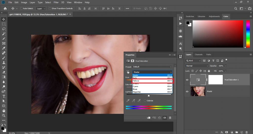 How To Whiten Teeth Photoshop In One Minute 