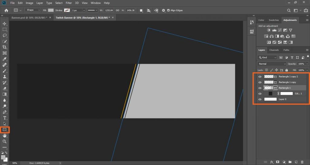 Adding Background how-to-make-a-twitch-banner-in-photoshop