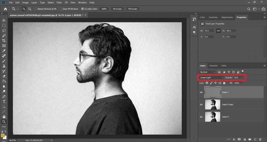 how to remove double chin photoshop