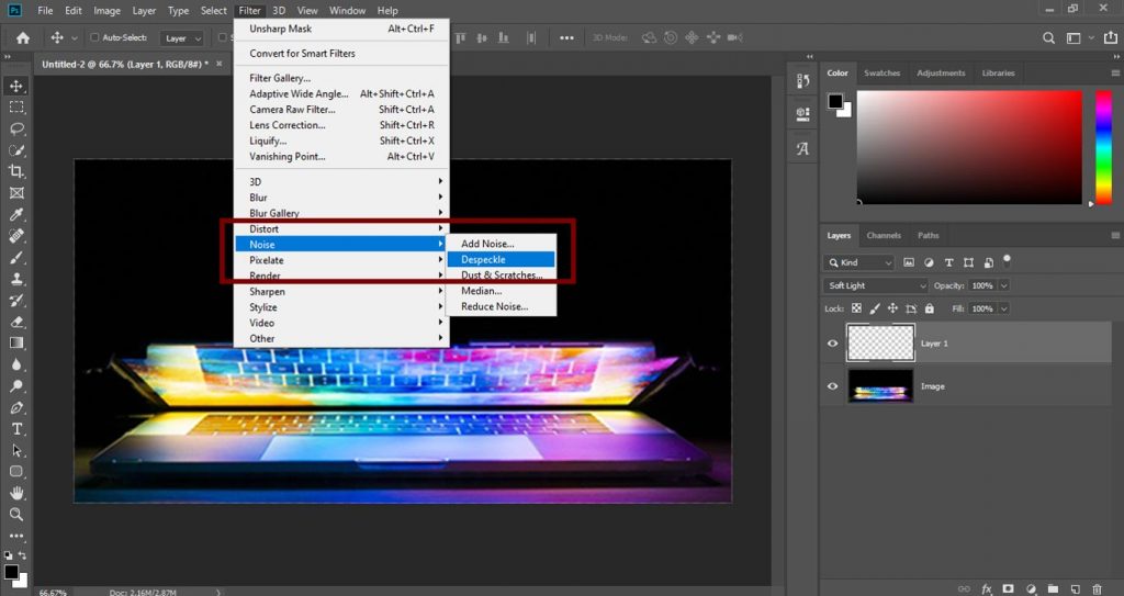how to fix a pixelated image in photoshop 9